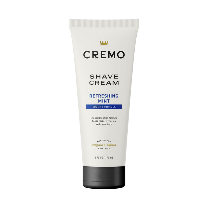 Cremo Sensitive Shave Cream, Astonishingly Superior Ultra-Slick Shaving Cream for Men, Fights Nicks, Cuts and Razor Burn, 6 Fl Oz