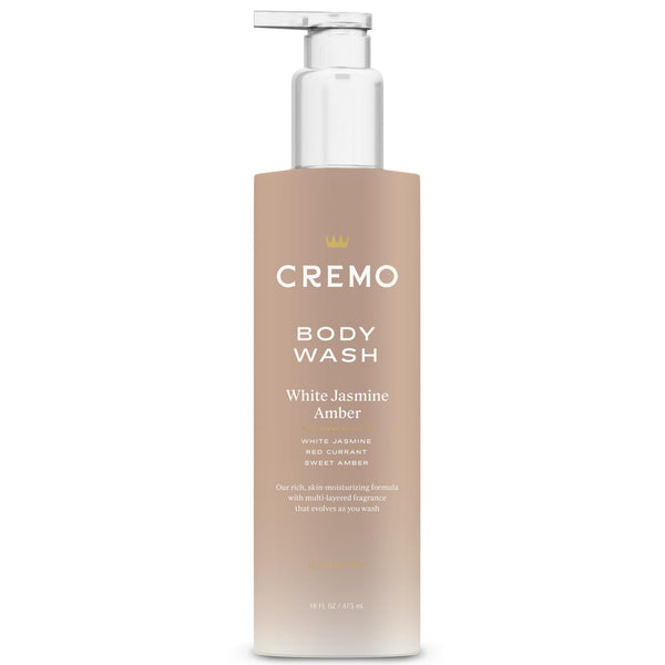 Cremo White Jasmine Amber Body Wash for Women, 16 Fl Oz