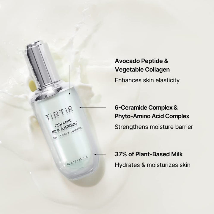 TIRTIR Ceramic Milk Ampoule 10 ML (0.33 Fl Oz)