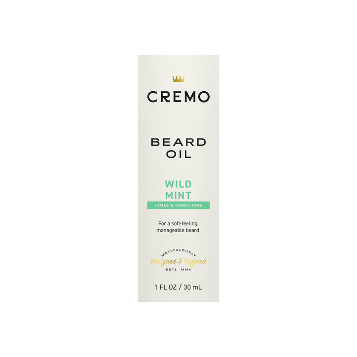 Cremo Beard Oil Revitalizing Wild Mint 1 fl oz