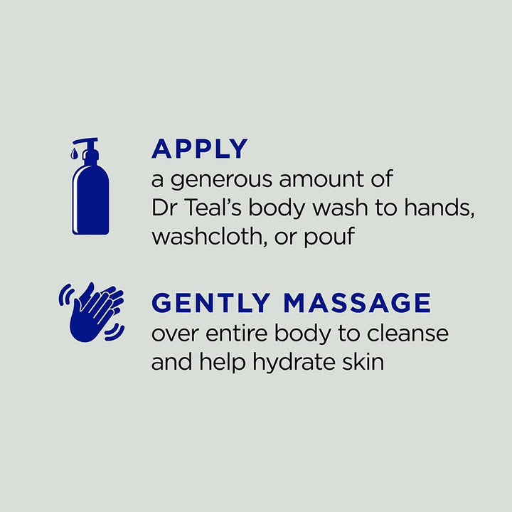 Dr Teal's Hemp Seed Oil Body Wash 24 OZ