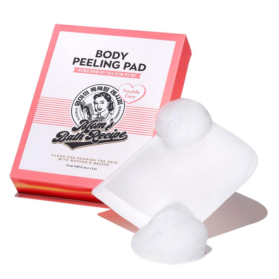 Mom’s Bath Recipe Preimium Body Peeling Pads (8EA) Trouble Care