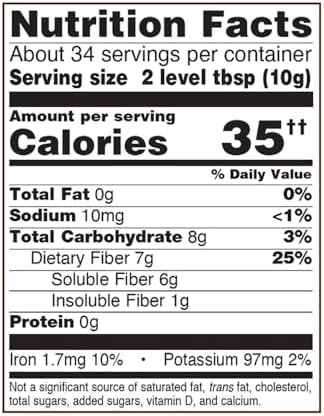 NOW Foods Supplements, Whole Psyllium Husks, Non-GMO Project Verified, Soluble Fiber 16-Ounce (454g)