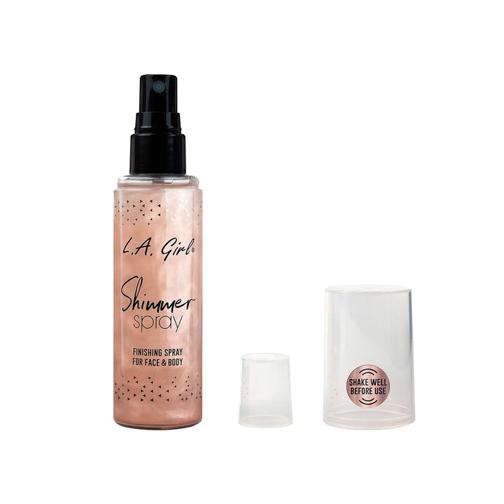 L.A. Girl Shimmer Spray Rose Gold, 2.7 Fl Oz