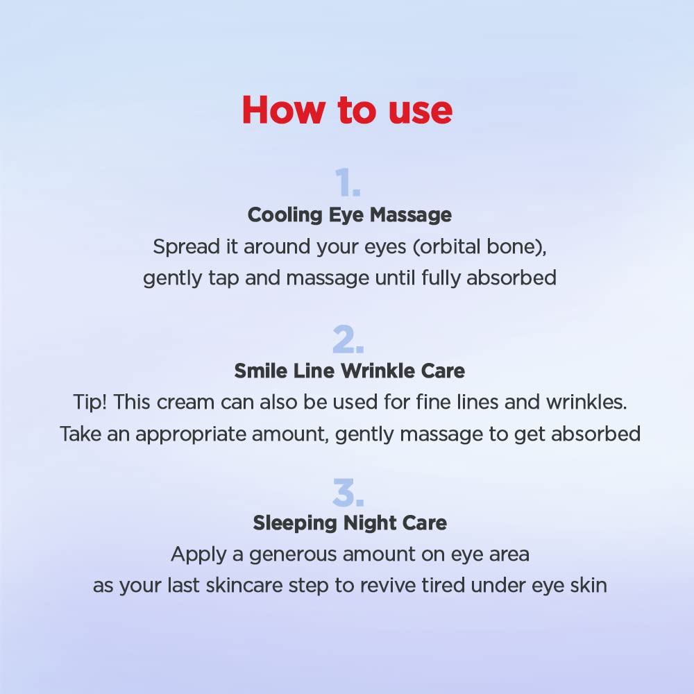 TOCOBO Collagen Brightening Eye Gel Cream 1.73oz / 49g Brightening Eye Care, Collagen Eye cream