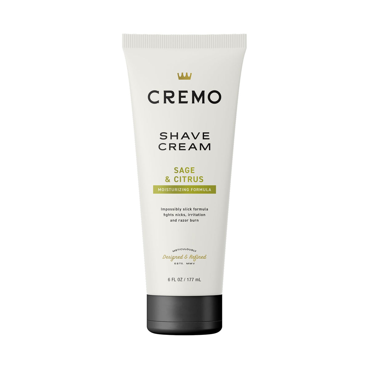 Cremo Sage & Citrus Shave Cream for Men 6 Fl Oz