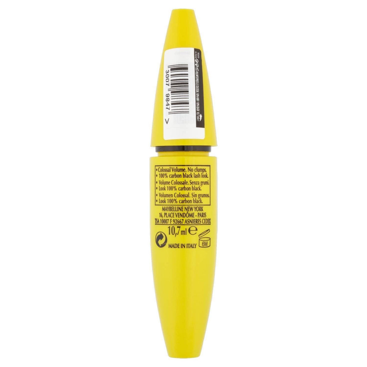 Maybelline Colossal Mascara, 100 Percent Black 10.7 ml