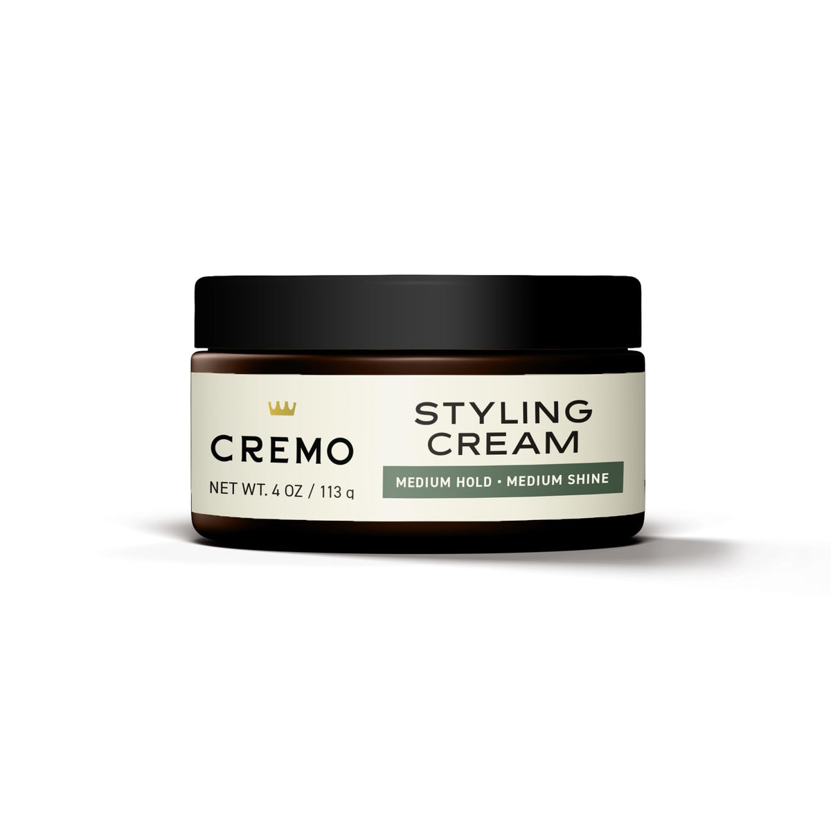 Cremo Hair Styling Cream Medium Hold 4 Oz