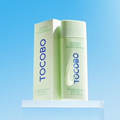 SPF 50+ Calming Cica Serum for Sensitive Skin