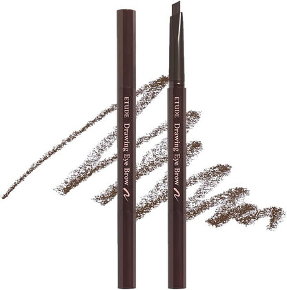 Etude Official Drawing Eyebrow Pencil #01 Dark Brown