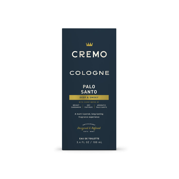Cremo Cologne for Men - Palo Santo 3.4 Oz