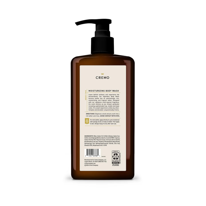 Cremo Rich-Lathering Italian Bergamot Body Wash