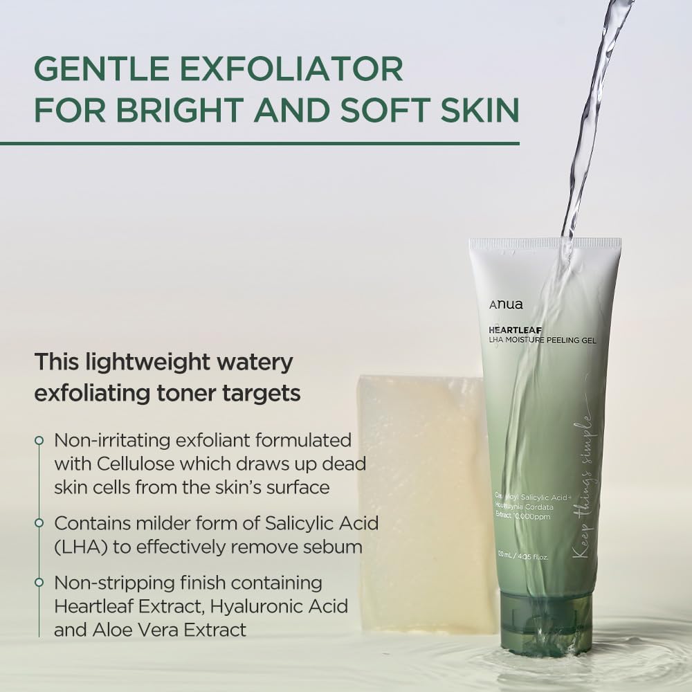 ANUA HEARTLEAF LHA MOISTURE PEELING GEL 120mI
