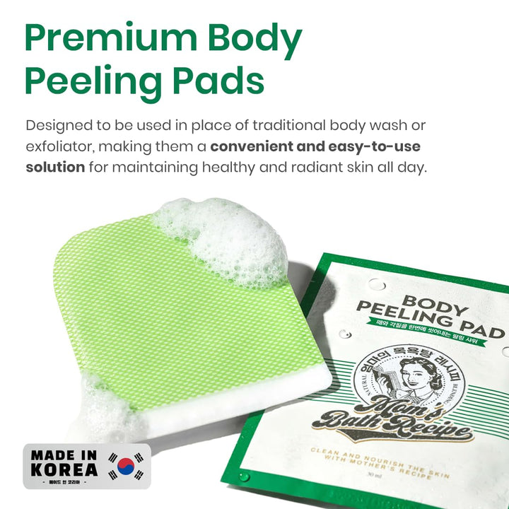 Mom’s Bath Recipe Preimium Body Peeling Pads (8EA)