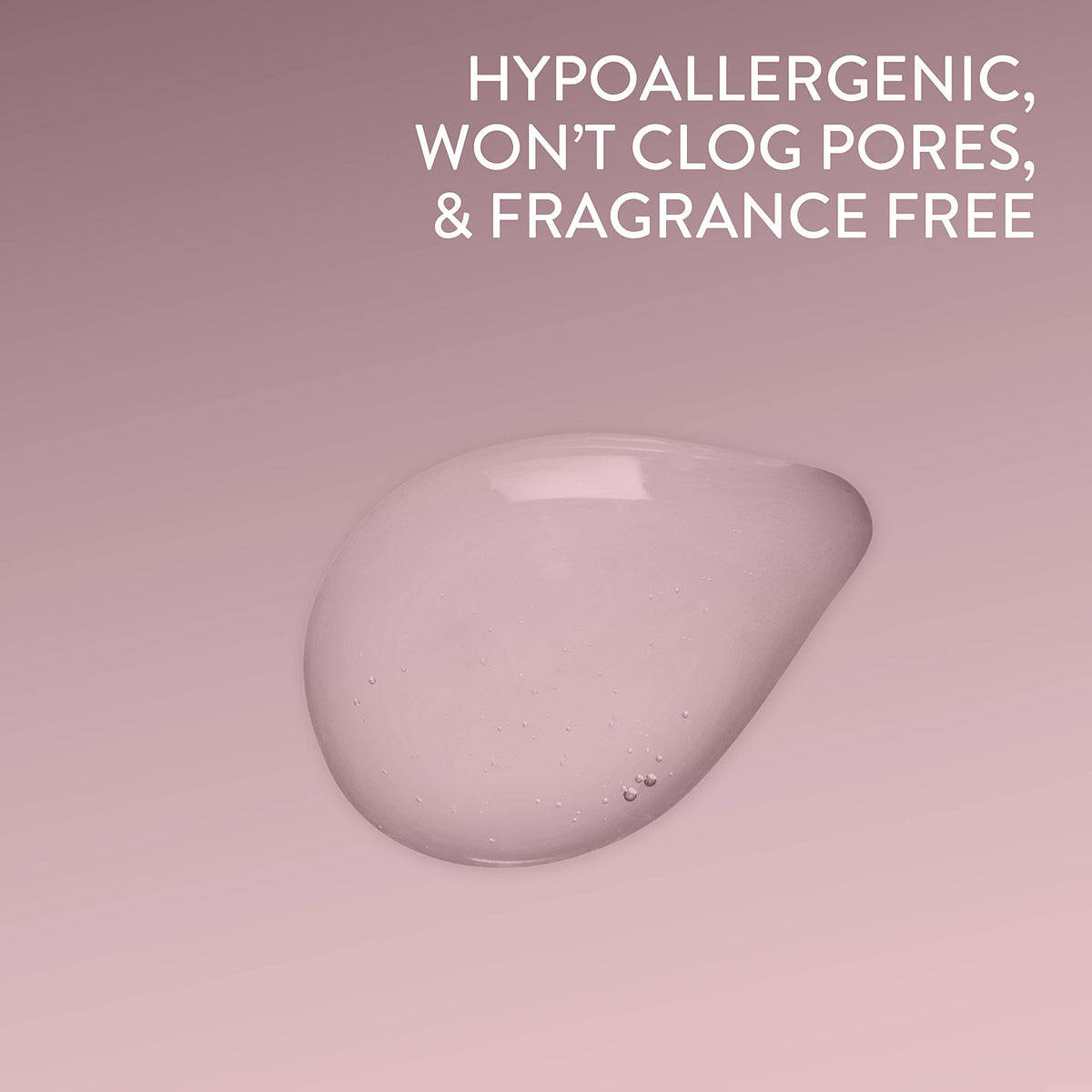 Cetaphil Healthy Radiance PHA Exfoliating Face Wash droplet with text on a pink background