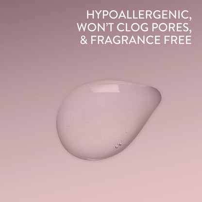 Cetaphil Healthy Radiance PHA Exfoliating Face Wash droplet with text on a pink background