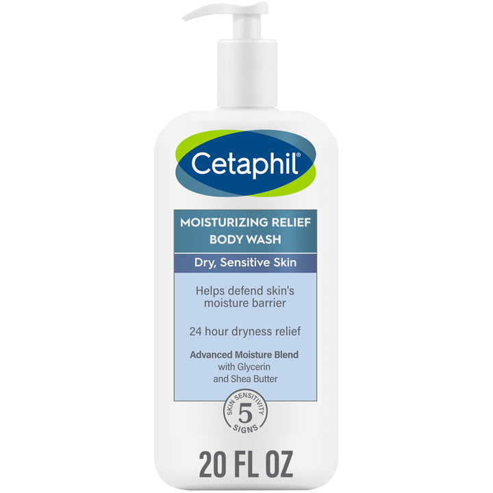 Cetaphil Body Moisturizing Relief Body Wash 20 oz (591 ml)