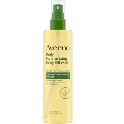 Aveeno Daily Moisturizing Oil Mist for Rough Sensitive Skin 200ML
