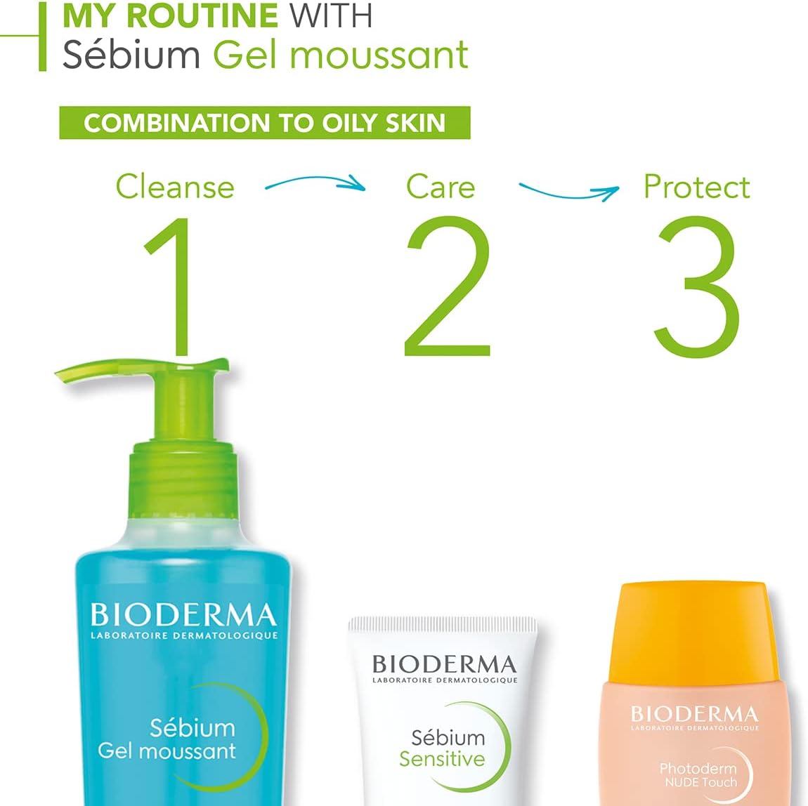 Bioderma Sebium Purifying Cleansing Foaming Gel