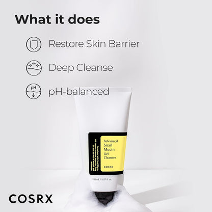 Cosrx Advanced Snail Mucin Gel Cleanser 150 Ml