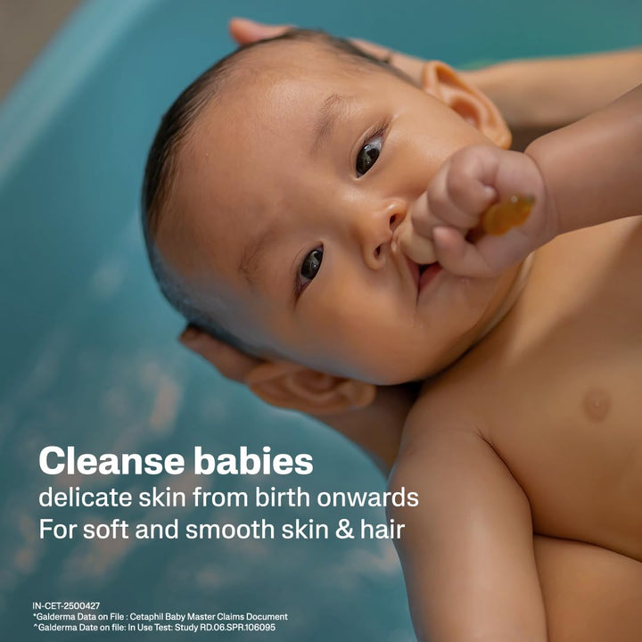 Cetaphil Baby Wash & Shampoo Tear Free Paraben Colorant and Mineral Oil Free 13.5 fl. Oz (399 ml)