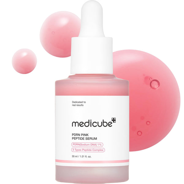 Medicube PDRN Pink Peptide Serum 1.01 fl oz (30 ml)