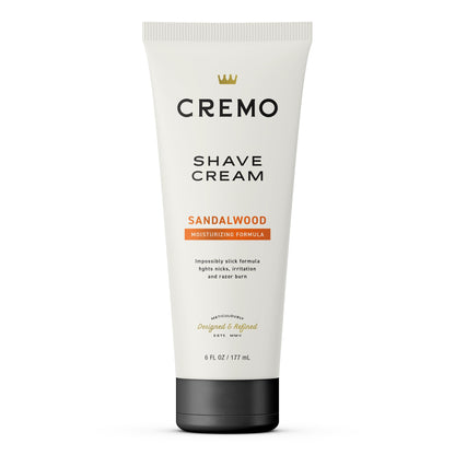 Cremo Sandalwood Shave Cream 6 Fl Oz
