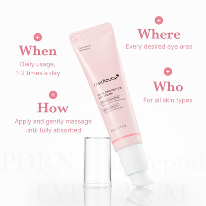 Medicube Salmon DNA PDRN Pink Peptide Eye Serum 30ml