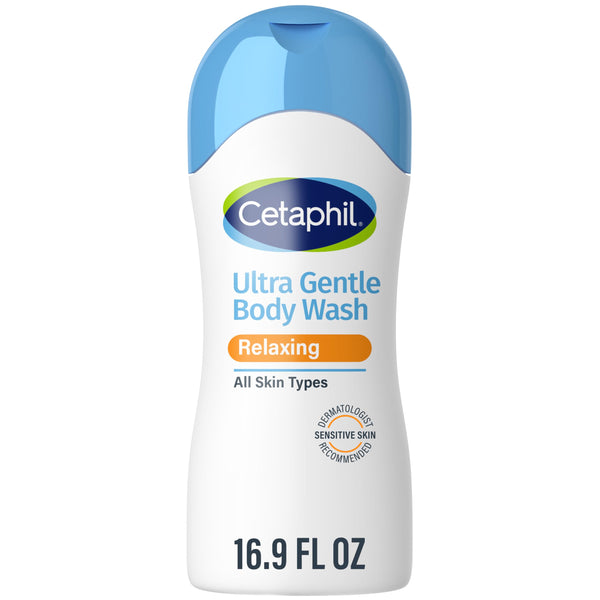 Cetaphil Ultra Gentle Refreshing Body Wash Relaxing 16.9oz (500 ml)