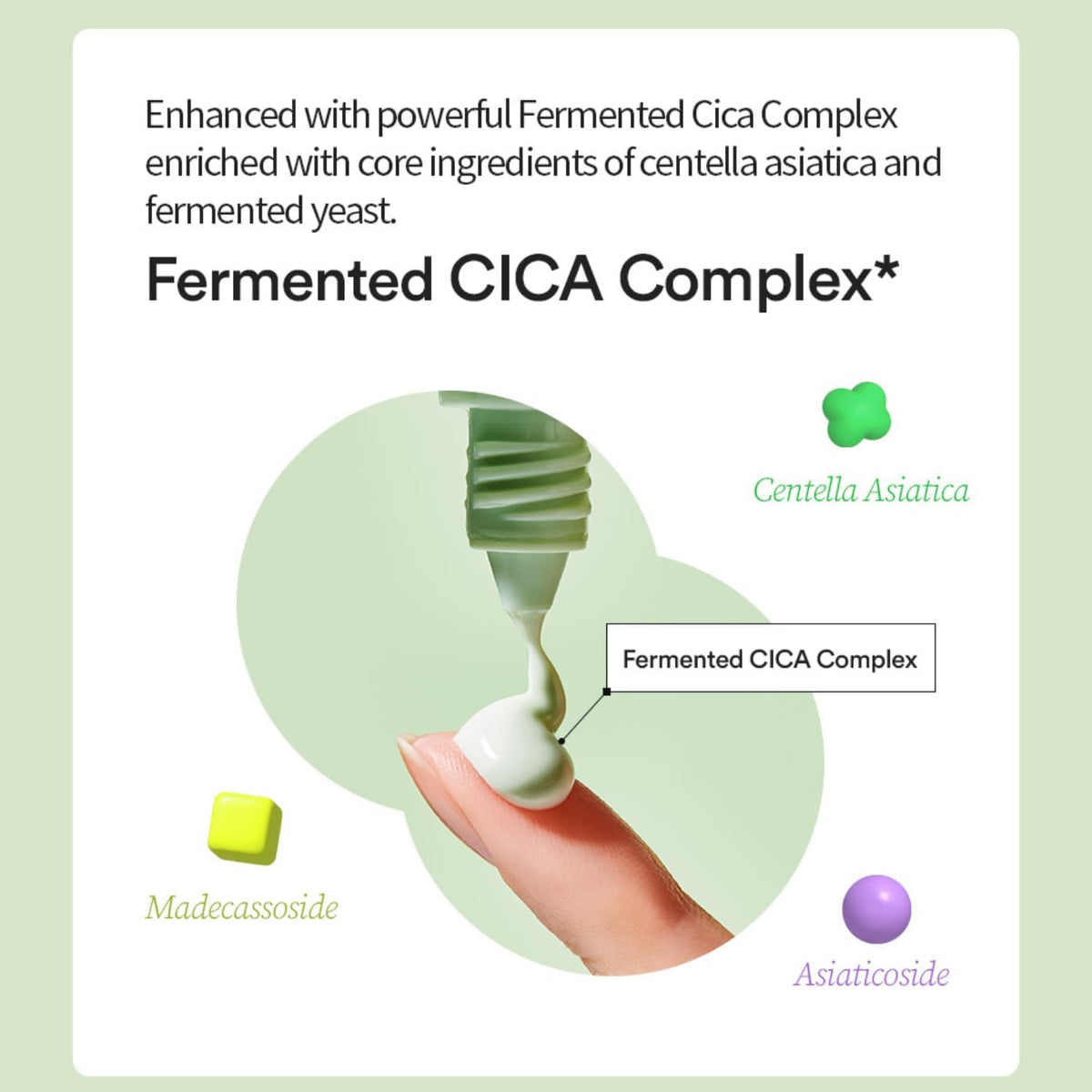 SPF 50+ Calming Cica Serum for Sensitive Skin