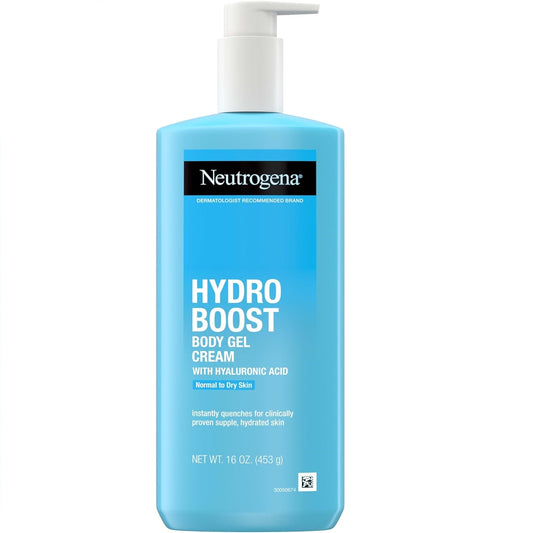 Neutrogena Hydro Boost Body Gel Cream with Hyaluronic Acid 16 Oz