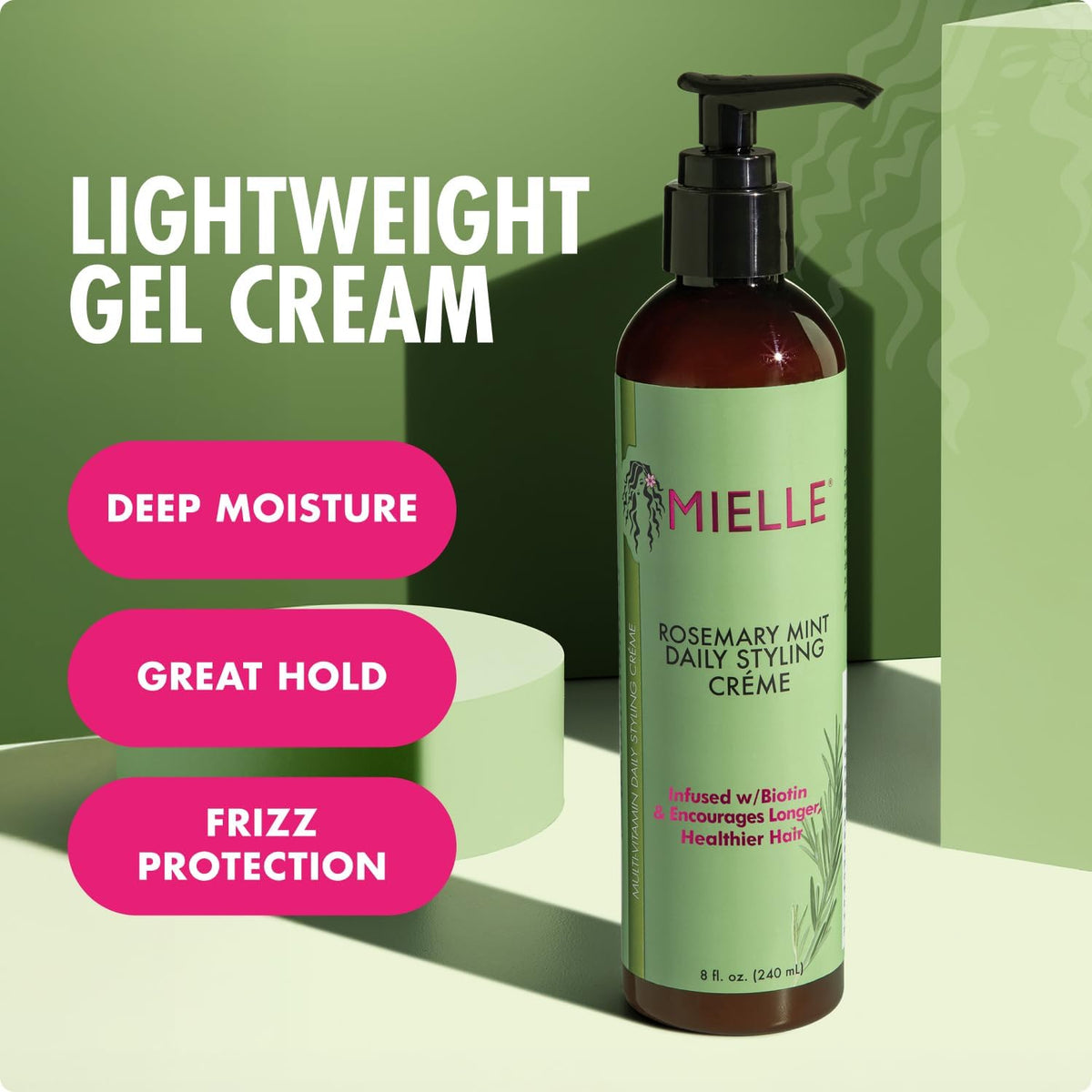 Mielle Organics Rosemary Mint Styling Repair Cream 240mL (8oz)