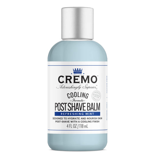 Cremo Cooling Formula Post Shave Balm 4 Oz