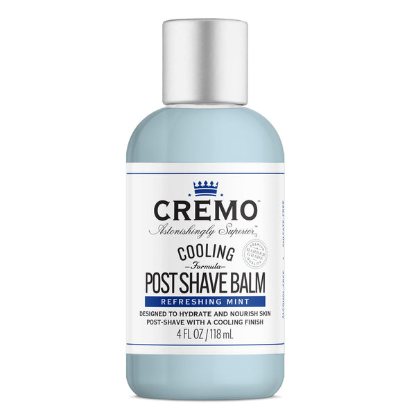 Cremo Cooling Formula Post Shave Balm 4 Oz