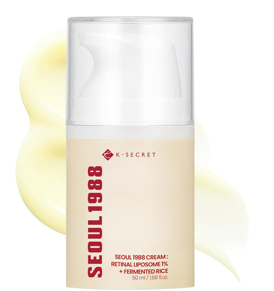 KSECRET - SEOUL 1988 Cream : Retinal Liposome 1% + Fermented Rice - 50ml