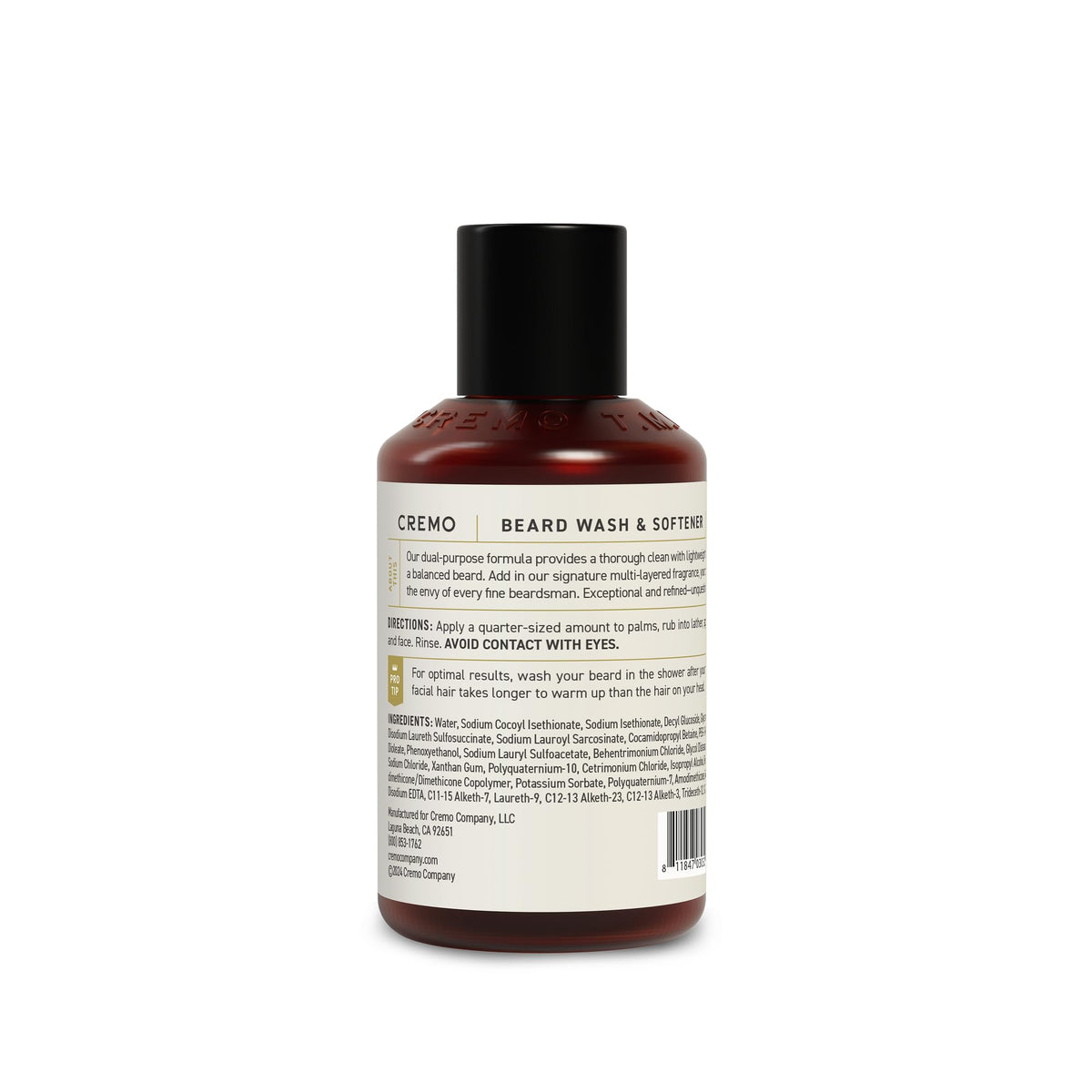 Cremo Wild Mint Beard & Scruff Softener 6 Oz