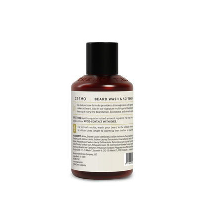 Cremo Wild Mint Beard & Scruff Softener 6 Oz