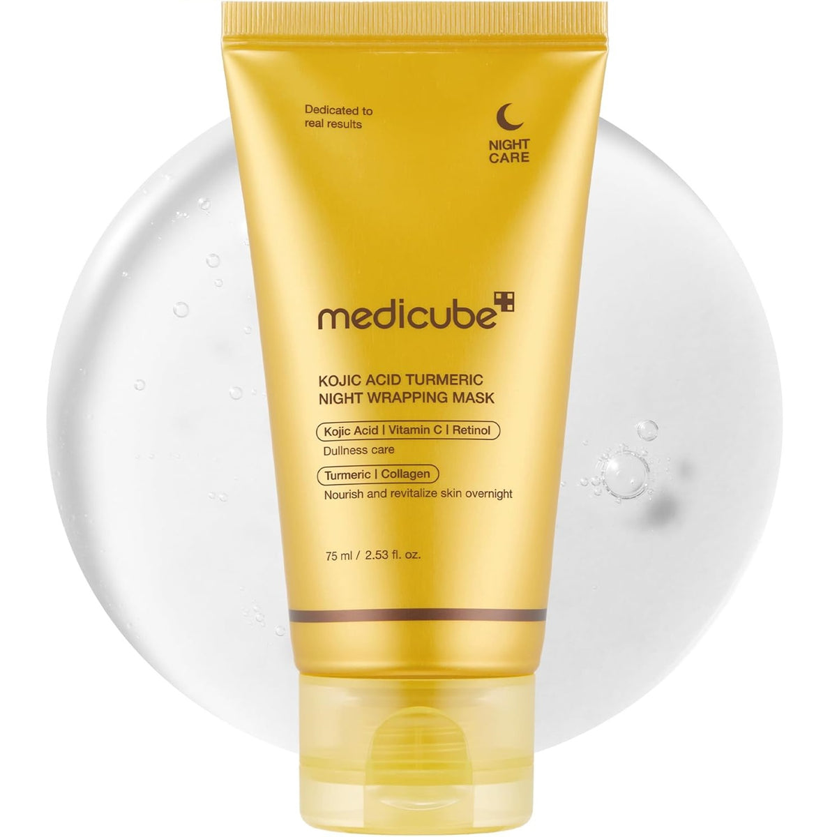 Medicube Kojic Acid Turmeric Night Wrapping Mask -75ml/2.53OZ