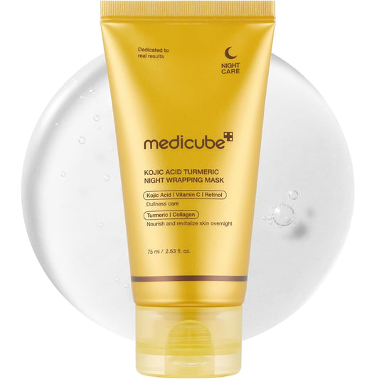 Medicube Kojic Acid Turmeric Night Wrapping Mask -75ml/2.53OZ