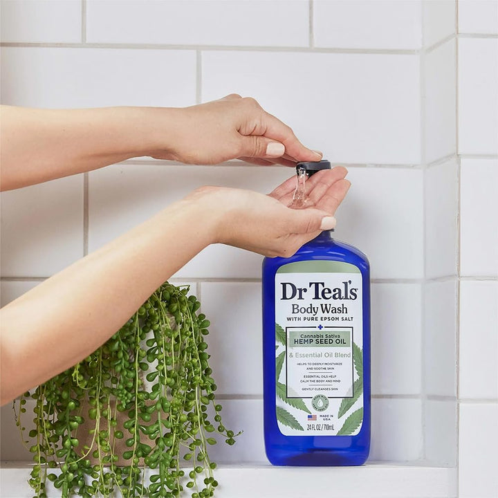 Dr Teal's Hemp Seed Oil Body Wash 24 OZ