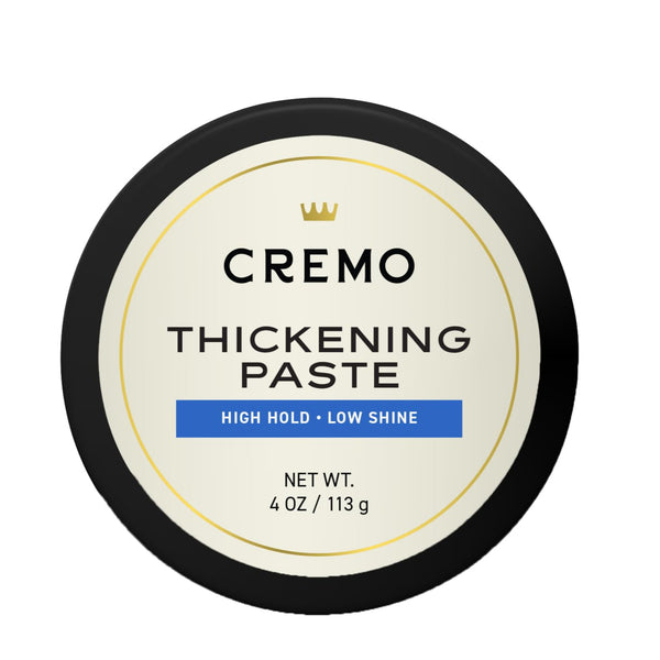 Cremo Mens Hair Paste High Hold and Low Shine 4 Oz