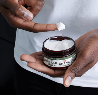 Cremo Beard & Scruff Cream Palo Santo (Reserve Collection) 4oz
