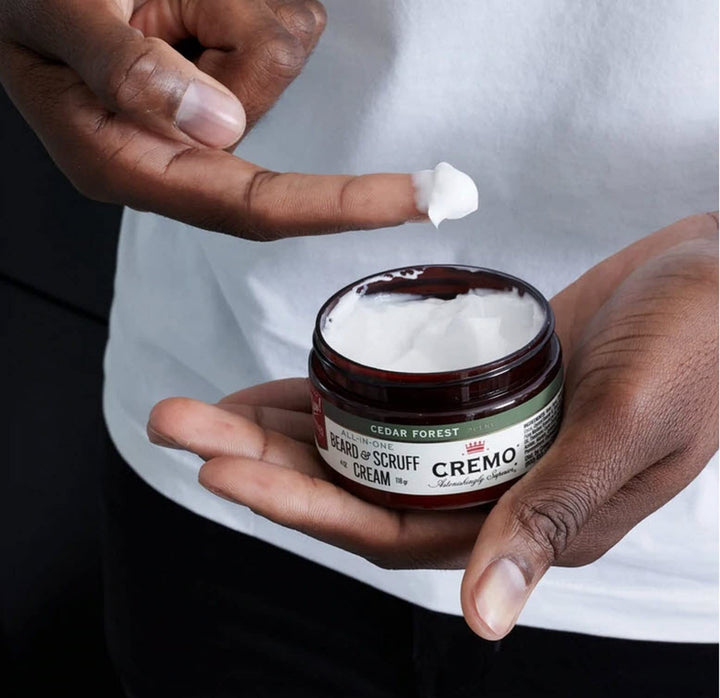 Cremo Beard & Scruff Cream Palo Santo (Reserve Collection) 4oz