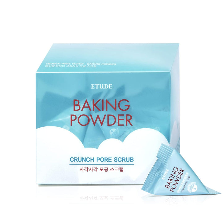 ETUDE - Baking Powder Crunch Pore Scrub (0.25 Fl Oz x 24 Pouches)