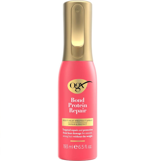 OGX Repair & Protect Bond Protein Repair 450°F Heat Protectant Spray - 6.5 Fl Oz / 193 ml