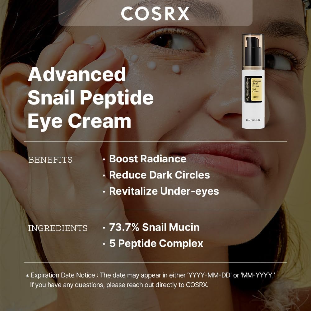 COSRX Advanced Snail Peptide Eye Cream