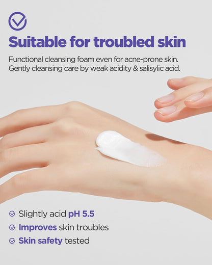 ACWELL pH Balancing Soothing Cleansing Foam - 150ml
