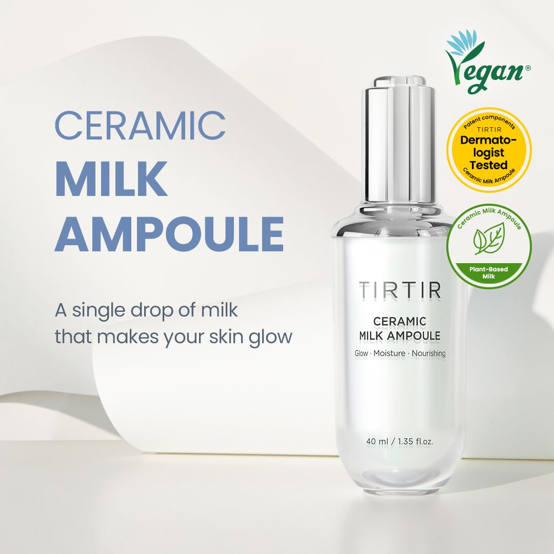 TIRTIR Ceramic Milk Ampoule 10 ML (0.33 Fl Oz)