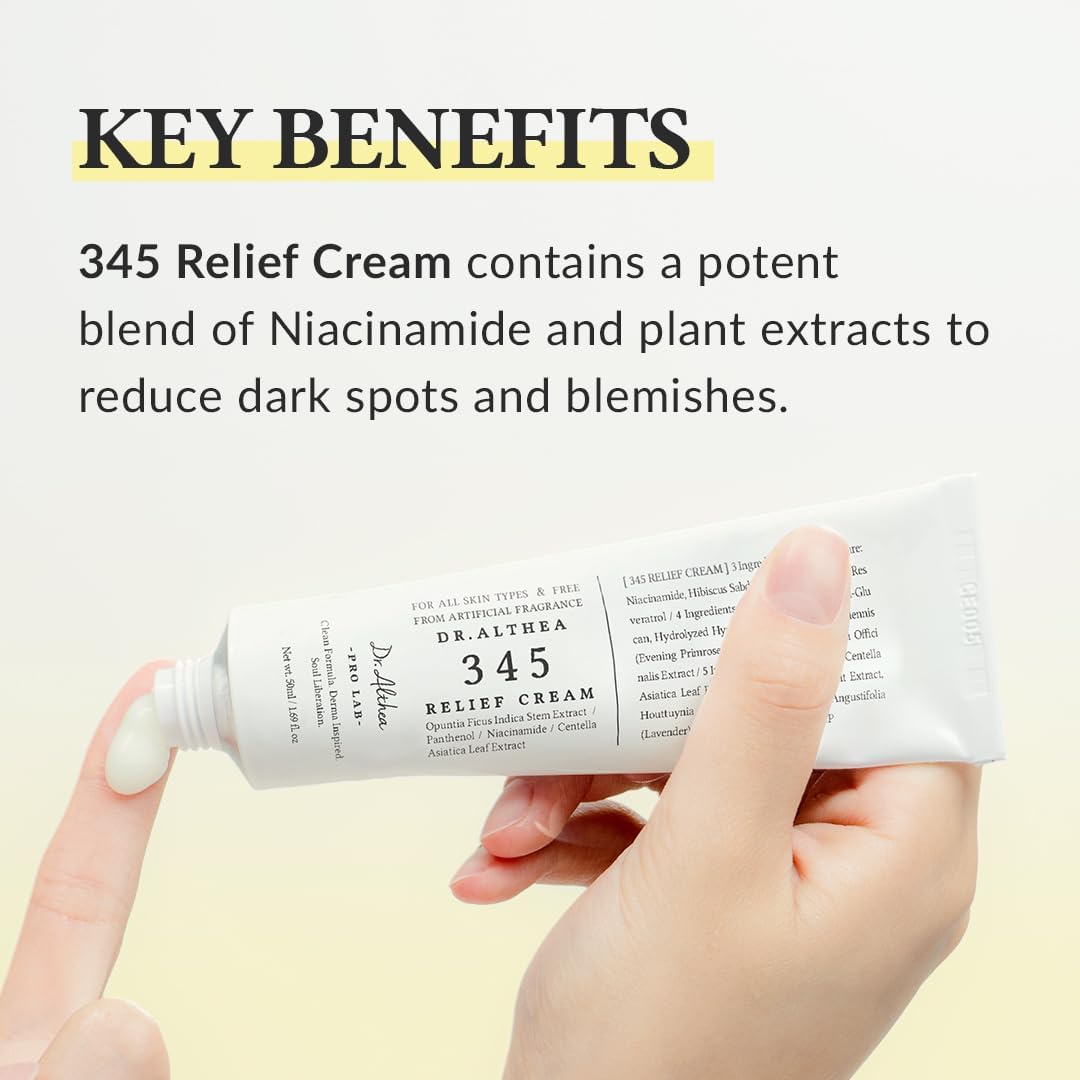 Pack of Two : Dr Althea - 147 Barrier Cream(50ml) & 345 Relief Cream (50ml)