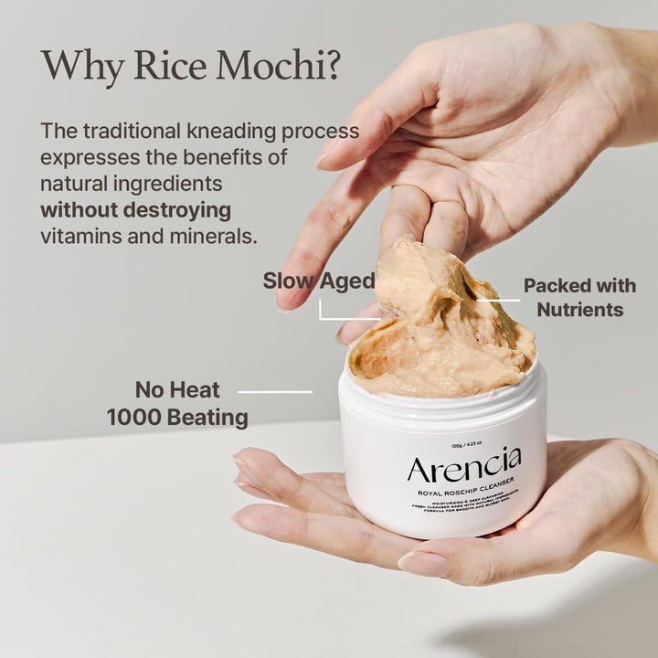 ARENCIA Calendula Rice Mochi Fresh Cleanser 120 Grams